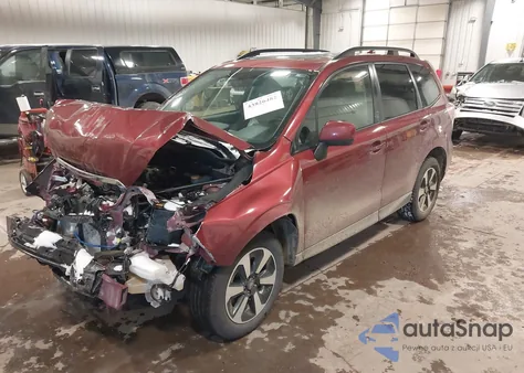 2017 Subaru Forester 2.5I Premium from USA, damaged, VIN JF2SJAEC8HH560197